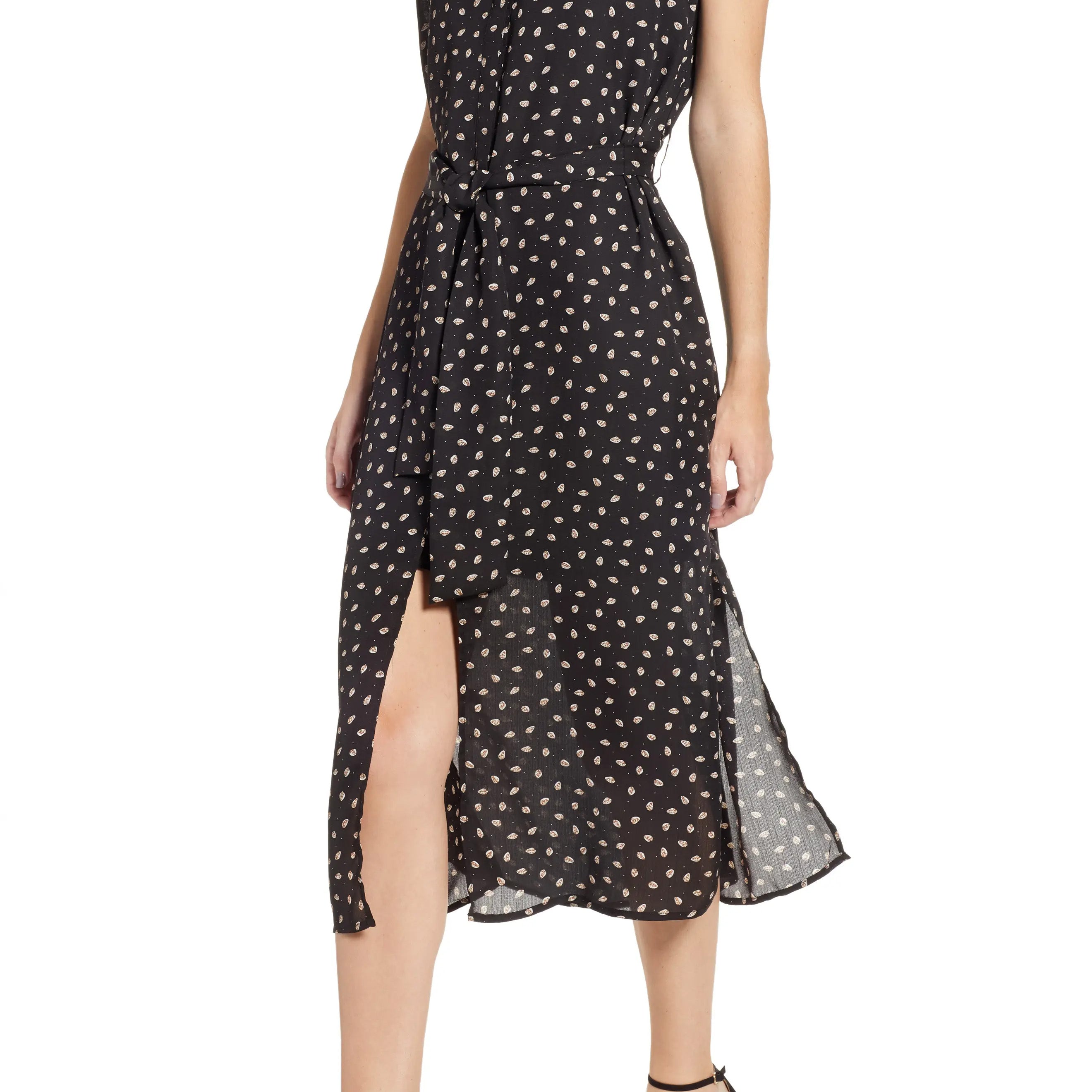 Bishop + Young Women Soho Midi Dress Black