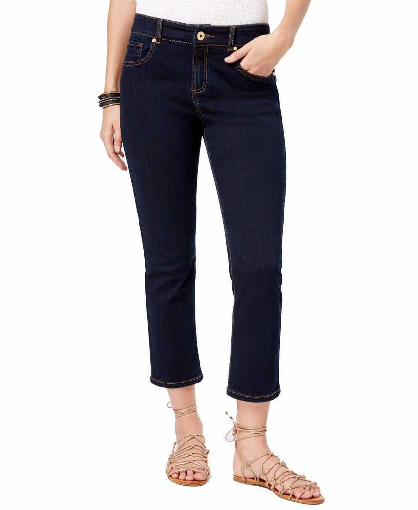INC International Concepts Women Curvy Fit Cropped Skinny Jeans