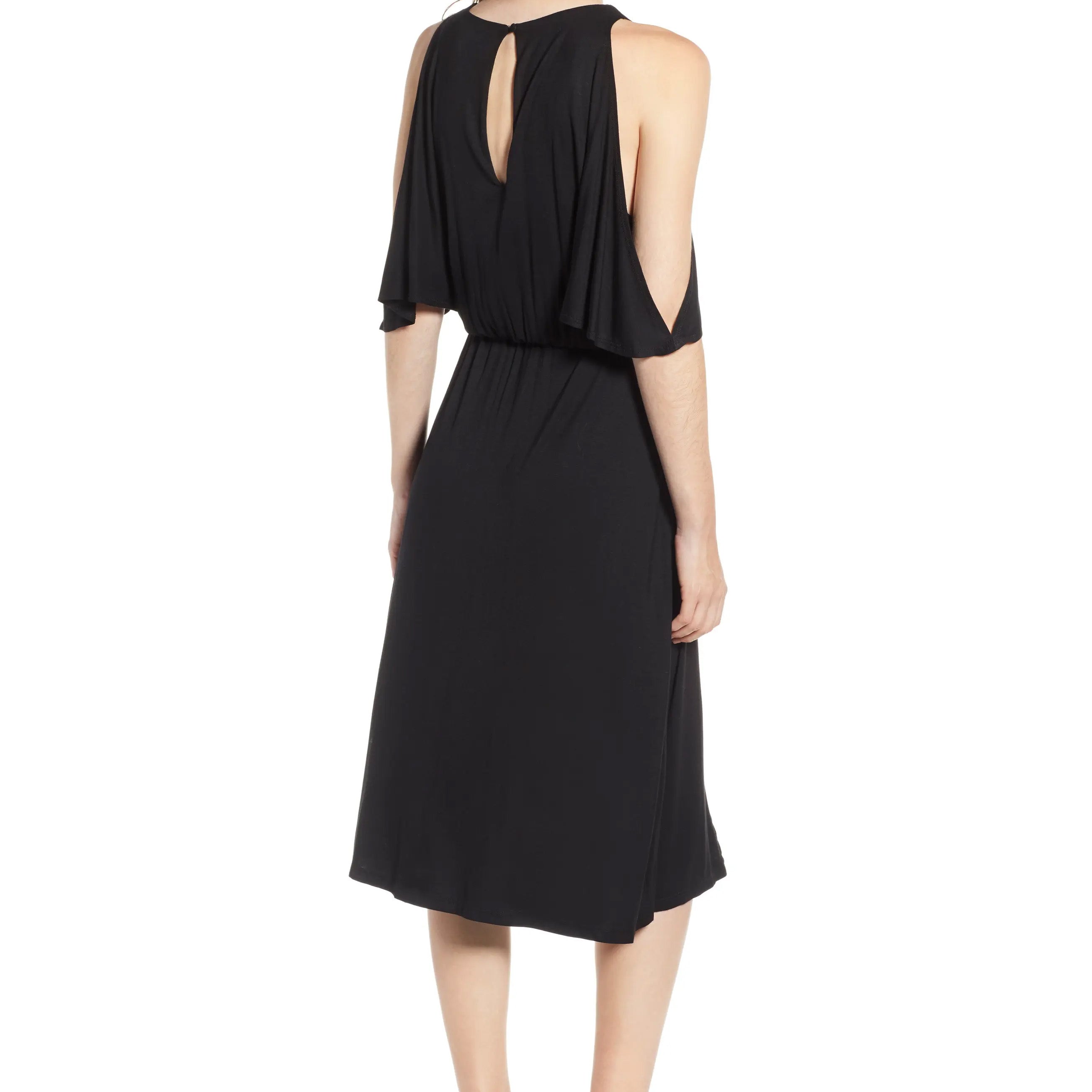 Bishop + Young Women Slit Sleeve Wrap Style Dress