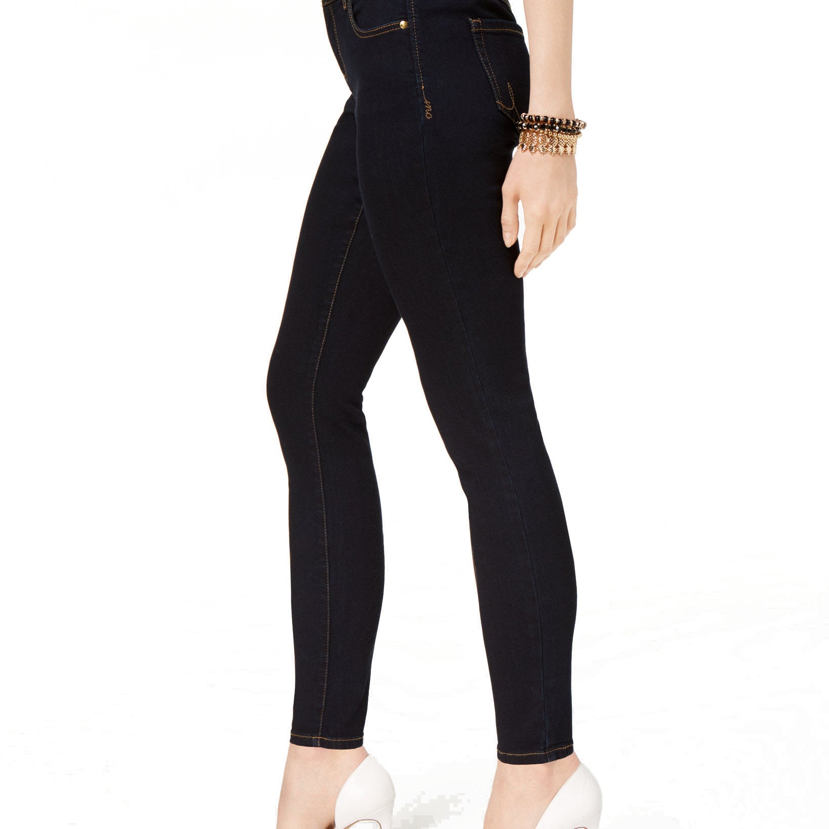 INC International Concepts Women Petite Skinny Tummy Control Jeans