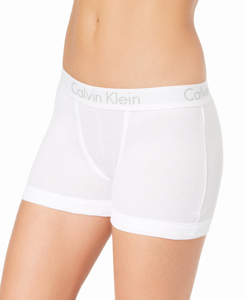 Calvin Klein Women Body Boyshort Panty QF4511 White