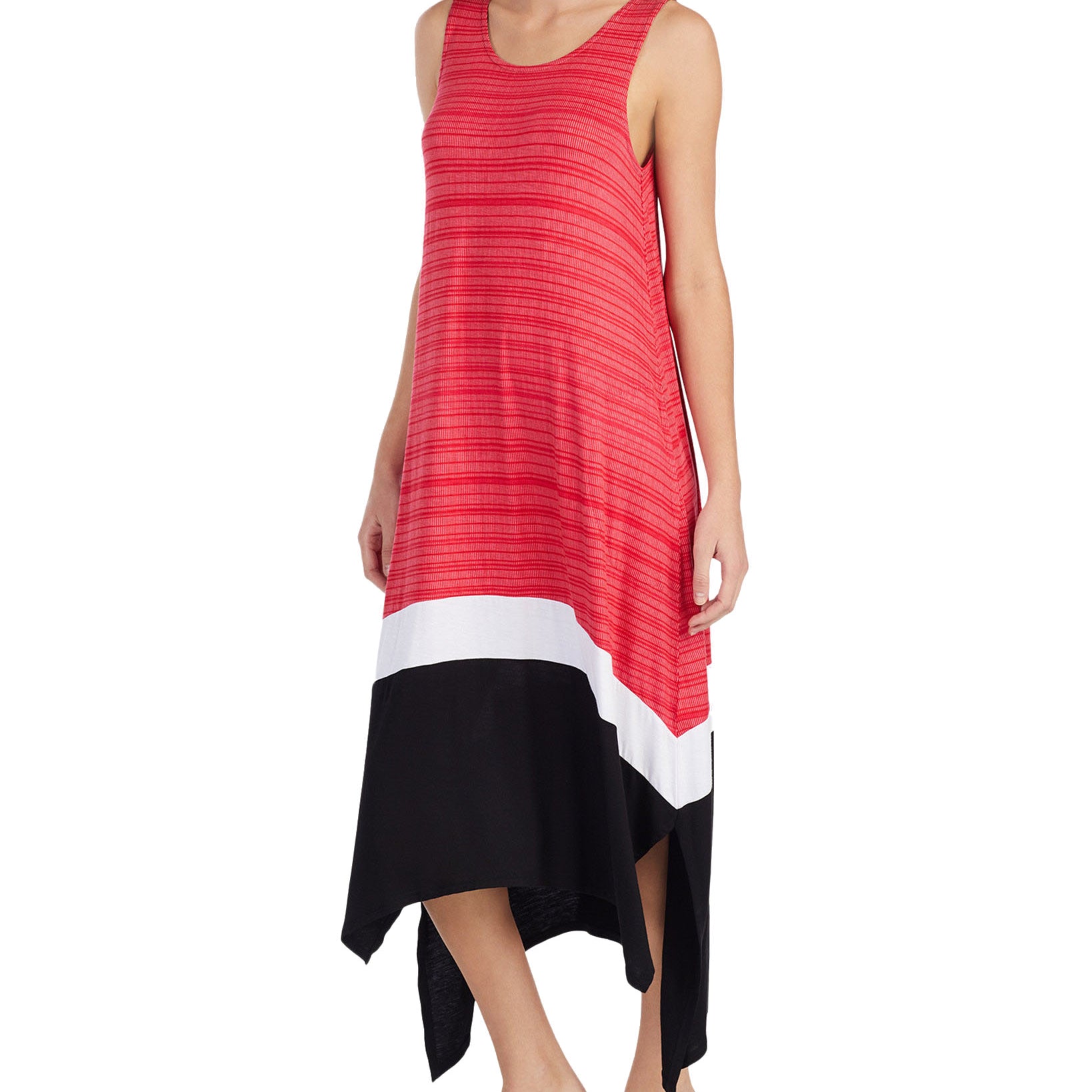DKNY Women Sleeveless Contrast Panel Nightgown
