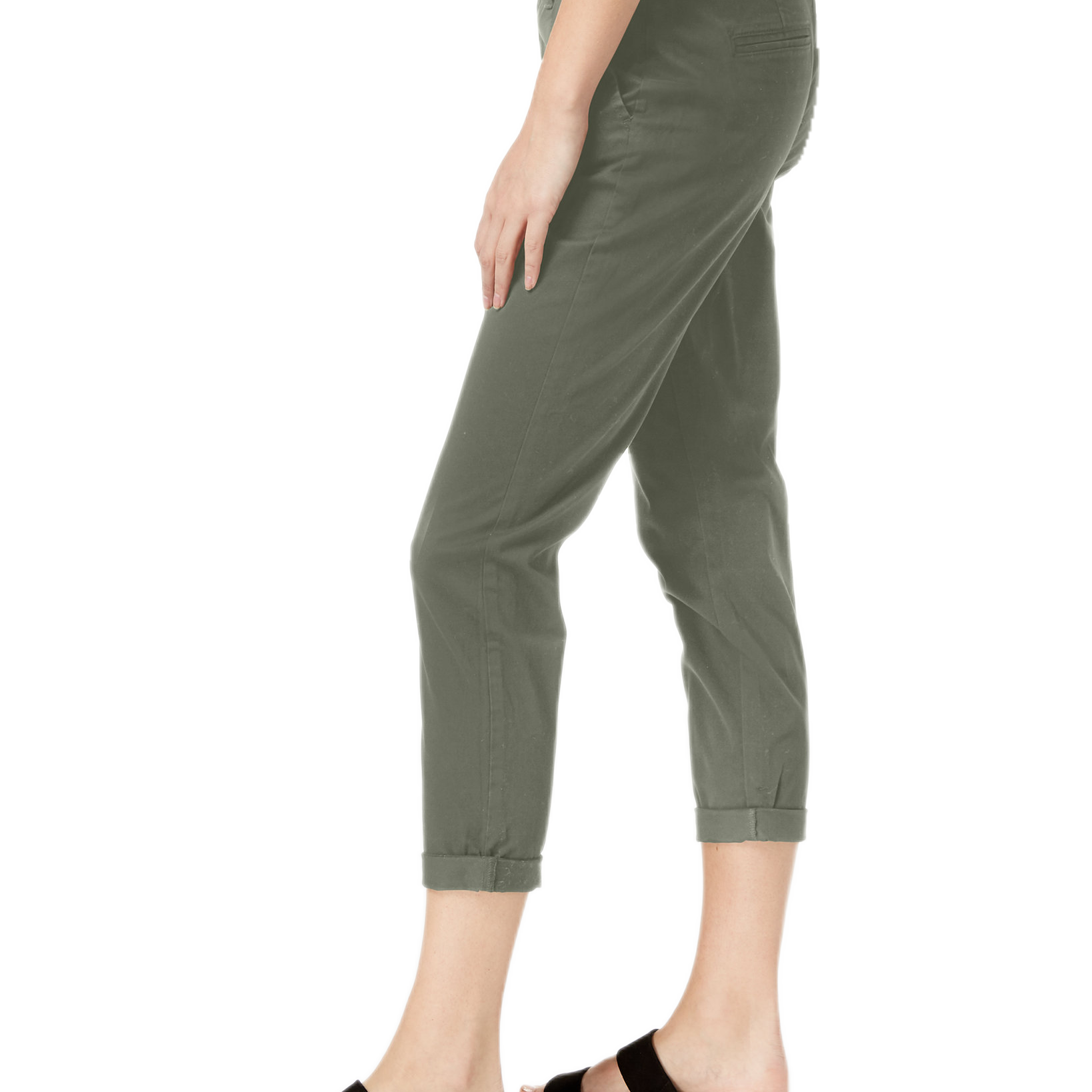 Maison Jules Women Slim Ankle Pants