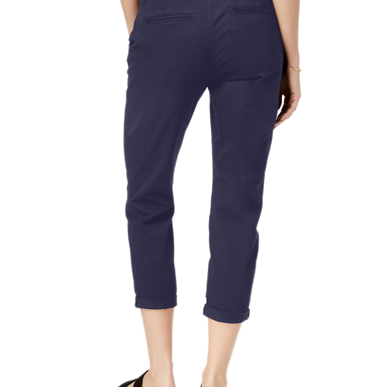 Maison Jules Women Slim Ankle Pants