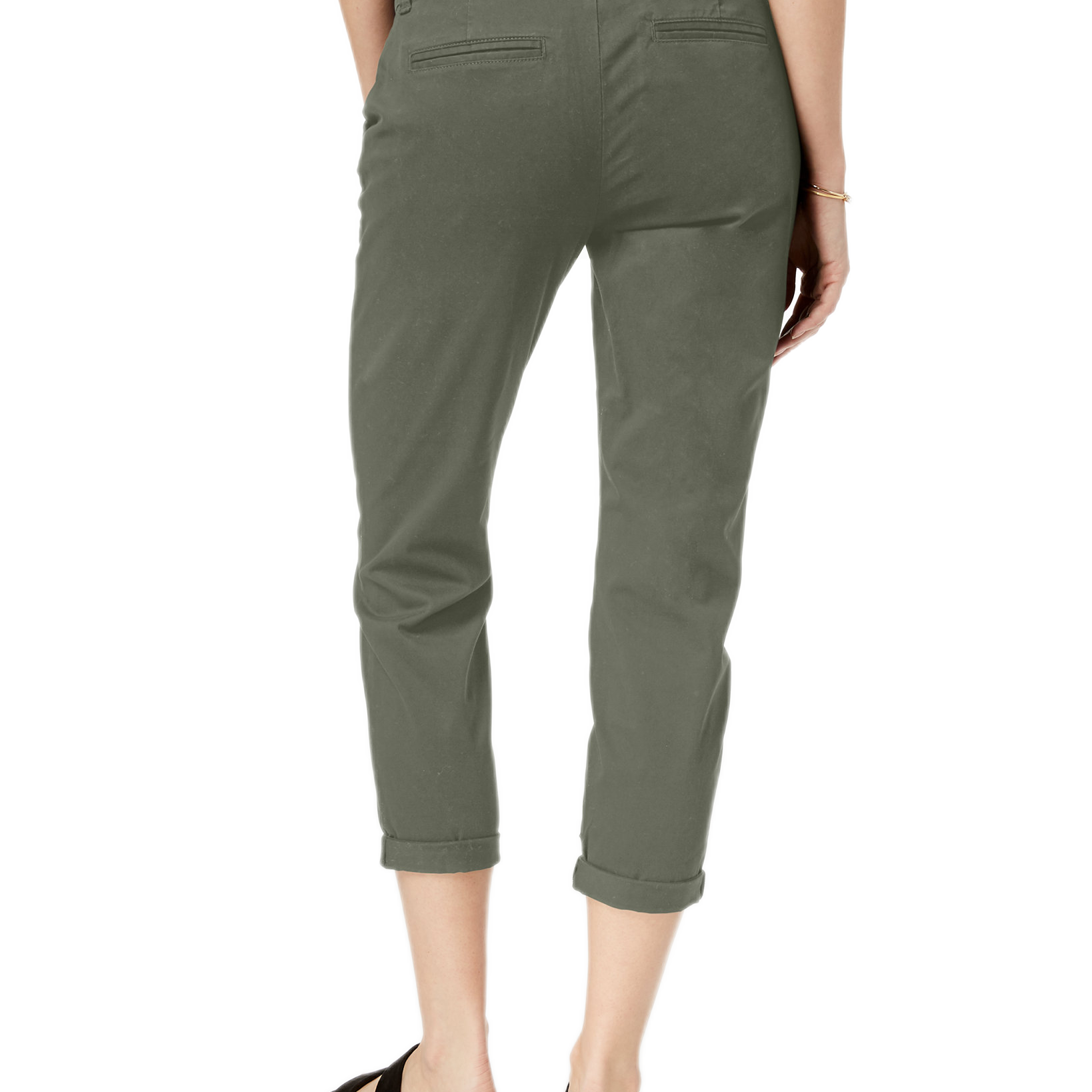Maison Jules Women Slim Ankle Pants