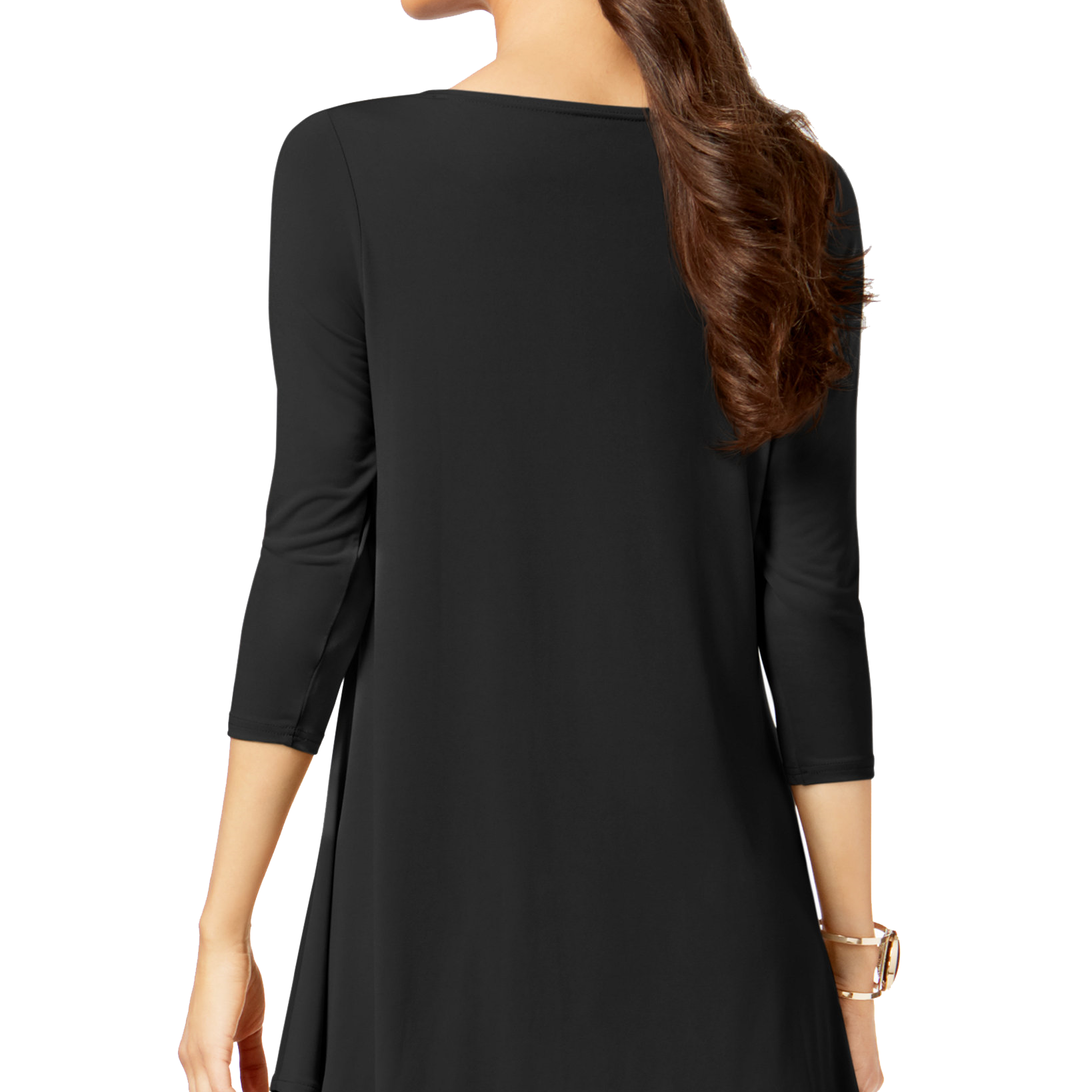 Alfani Women Petite Solid Swing Top
