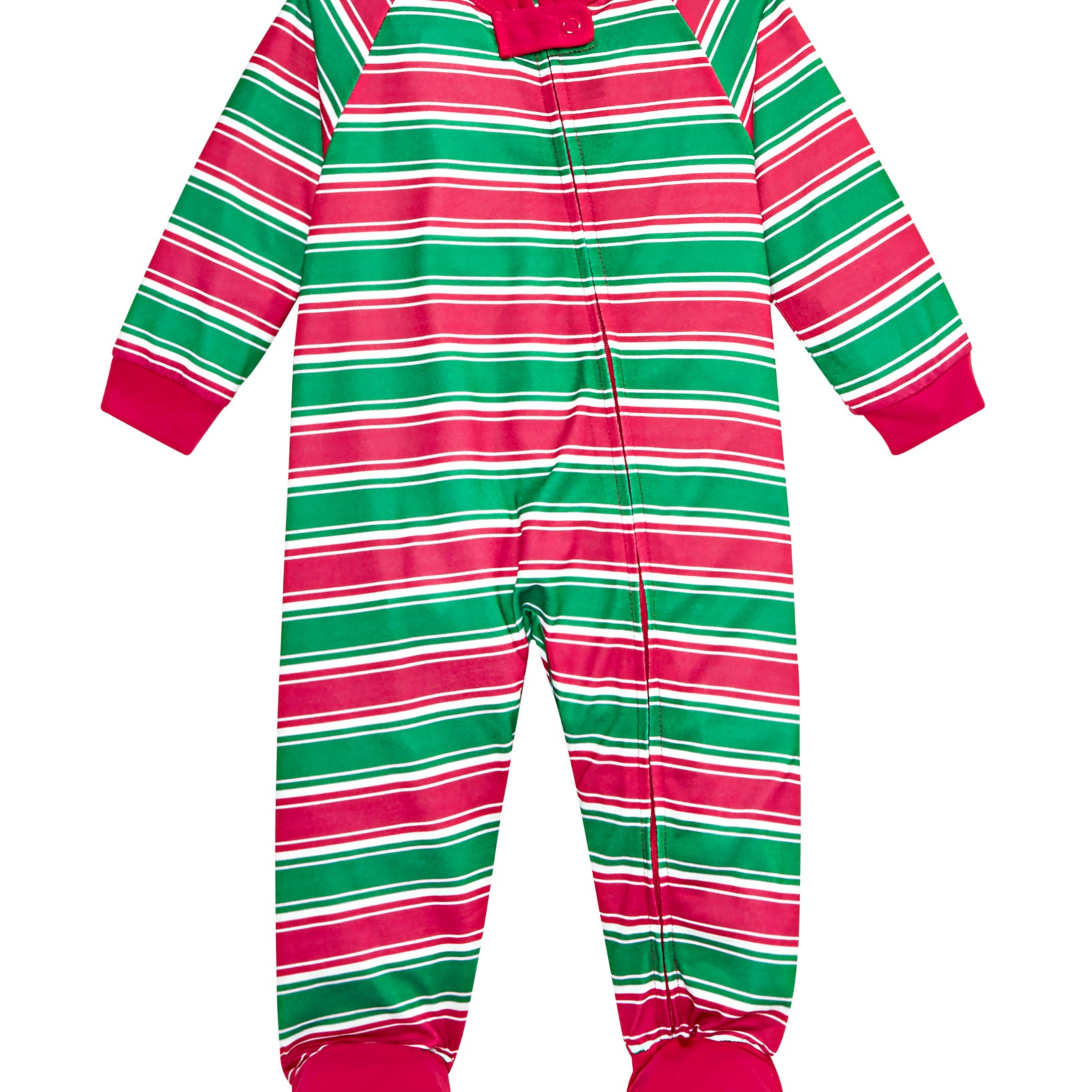 Family Pajamas Infant Matching Infant Crushed It Stripe Footed Pajamas Holiday Stripes