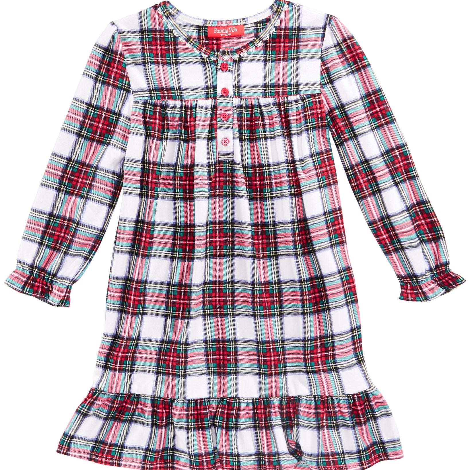 Family Pajamas Toddler Matching Stewart Plaid Nightgown Stewart Plaid