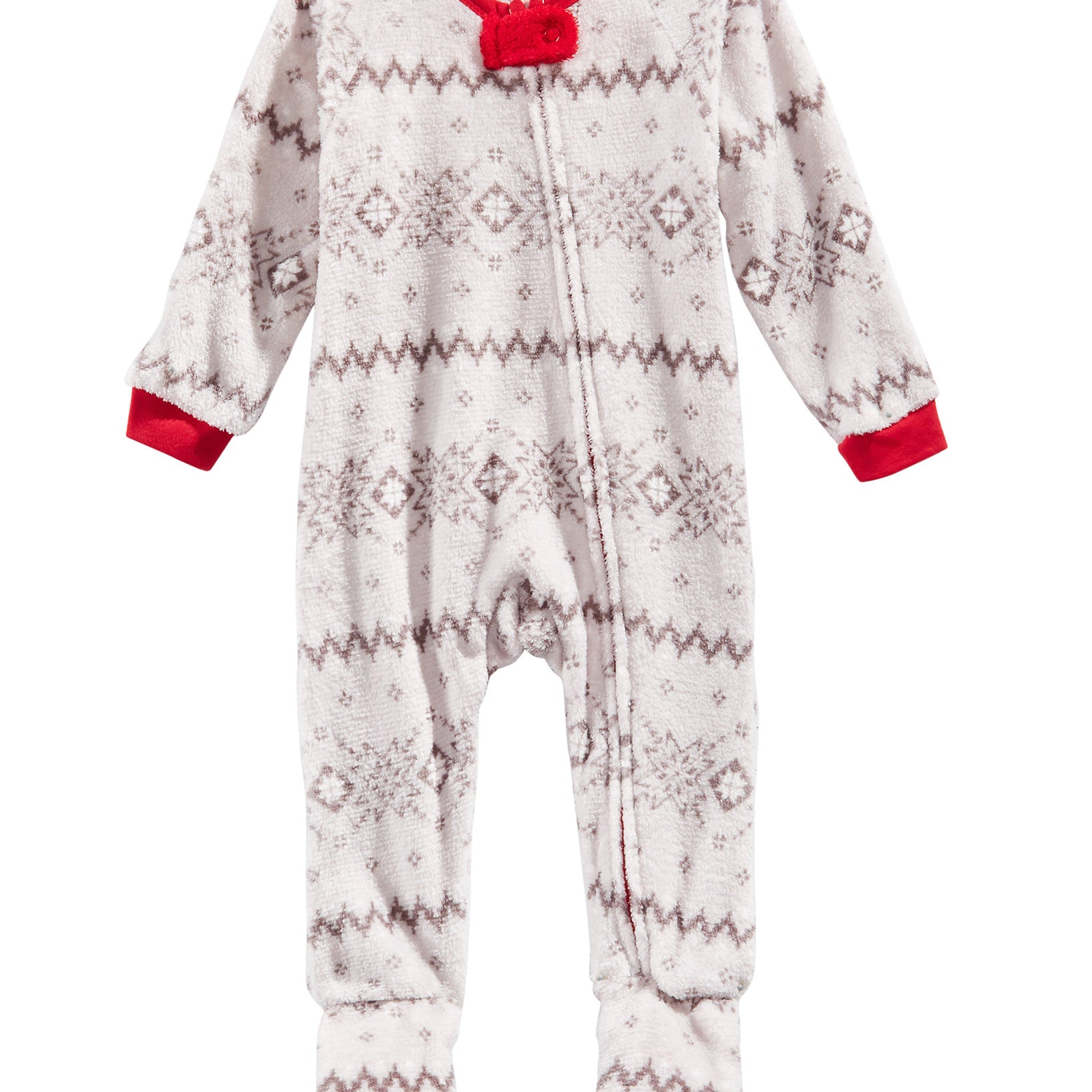 Family Pajamas Infant Matching Infants Winter Fairisle Footed Pajamas Winter Fairisle