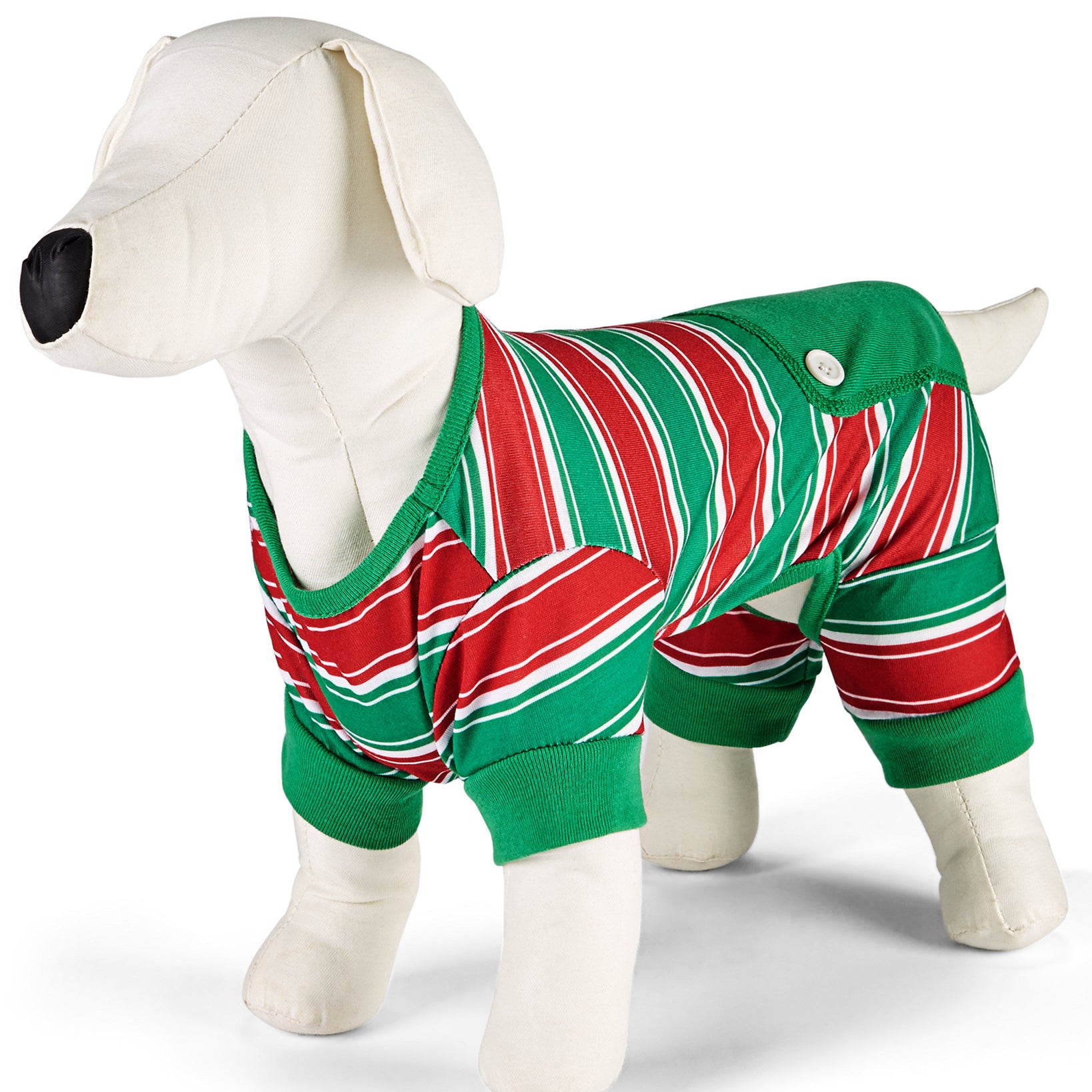 Family Pajamas Pet Matching Stripe Pet Pajamas Holiday Stripe