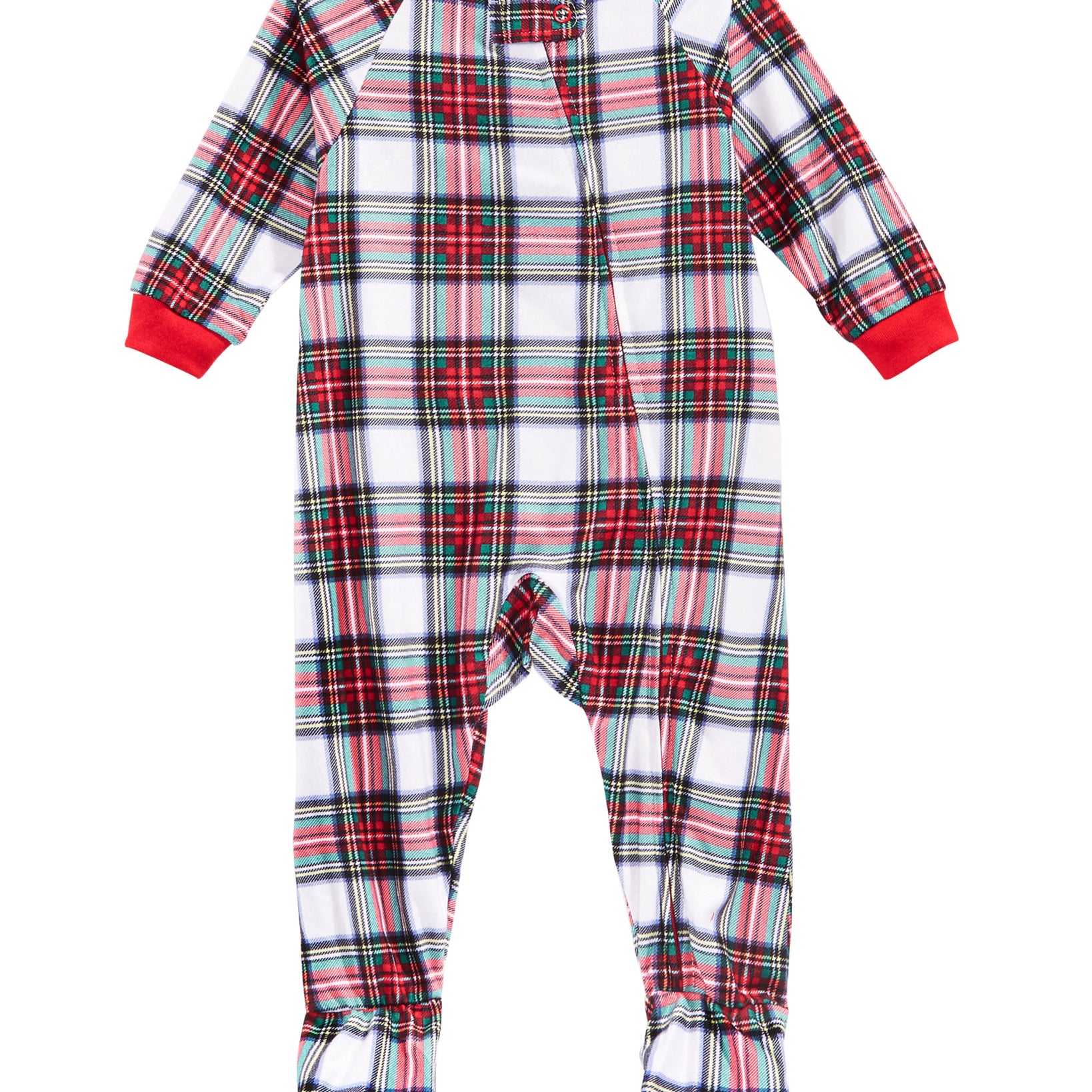 Family Pajamas Infant Matching Infant Stewart Plaid Footed Pajamas Stewart Plaid