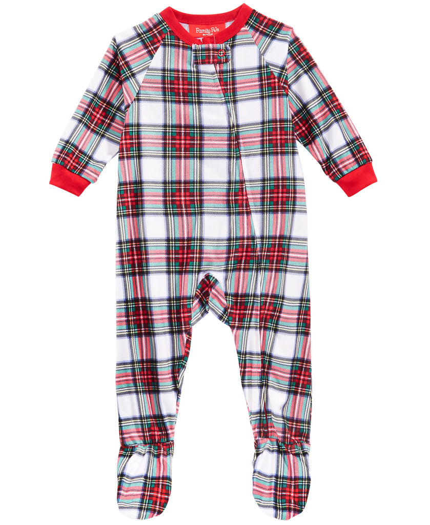 Family Pajamas Infant Matching Infant Stewart Plaid Footed Pajamas Stewart Plaid