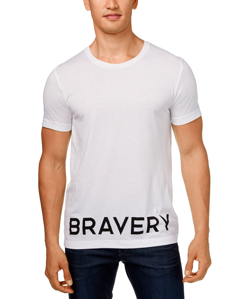 LOVE Bravery Men by Lady Gaga and Elton John T Shirt White