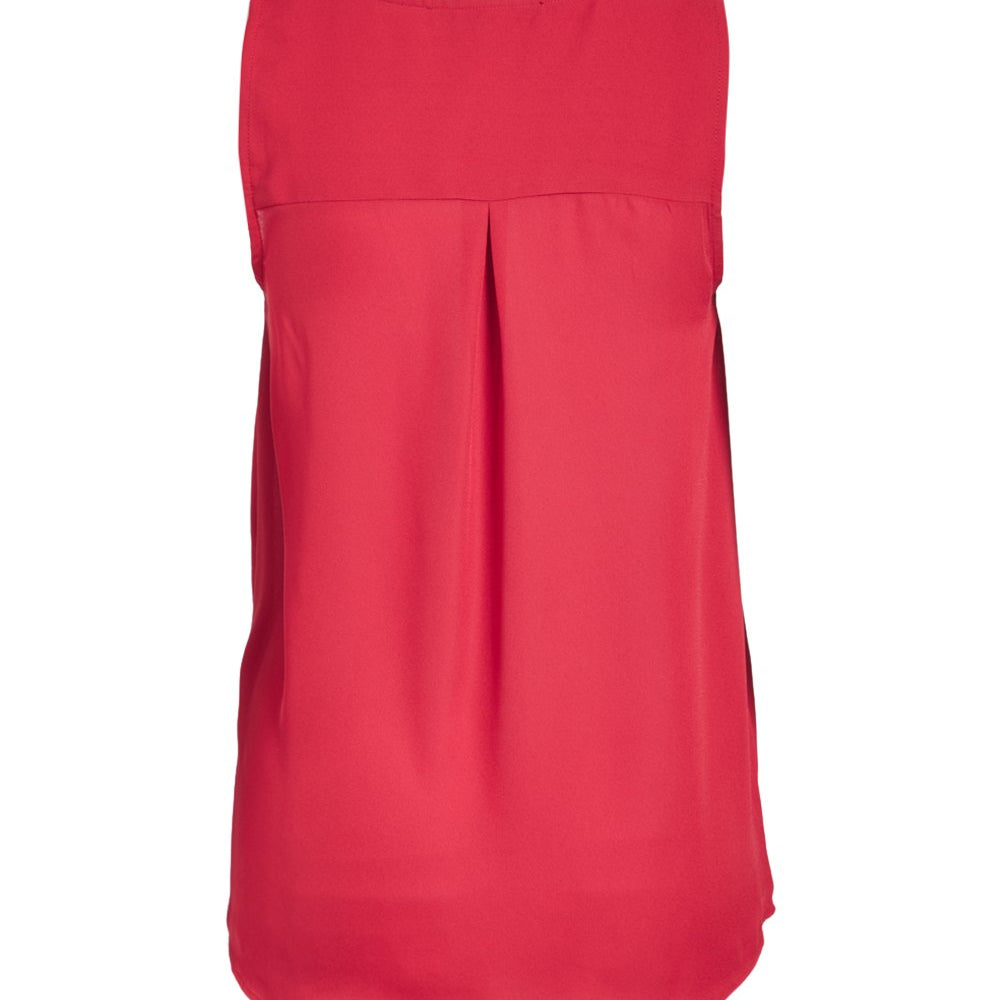 Harve Benard Women Georgette Gold Tone Pin Tank