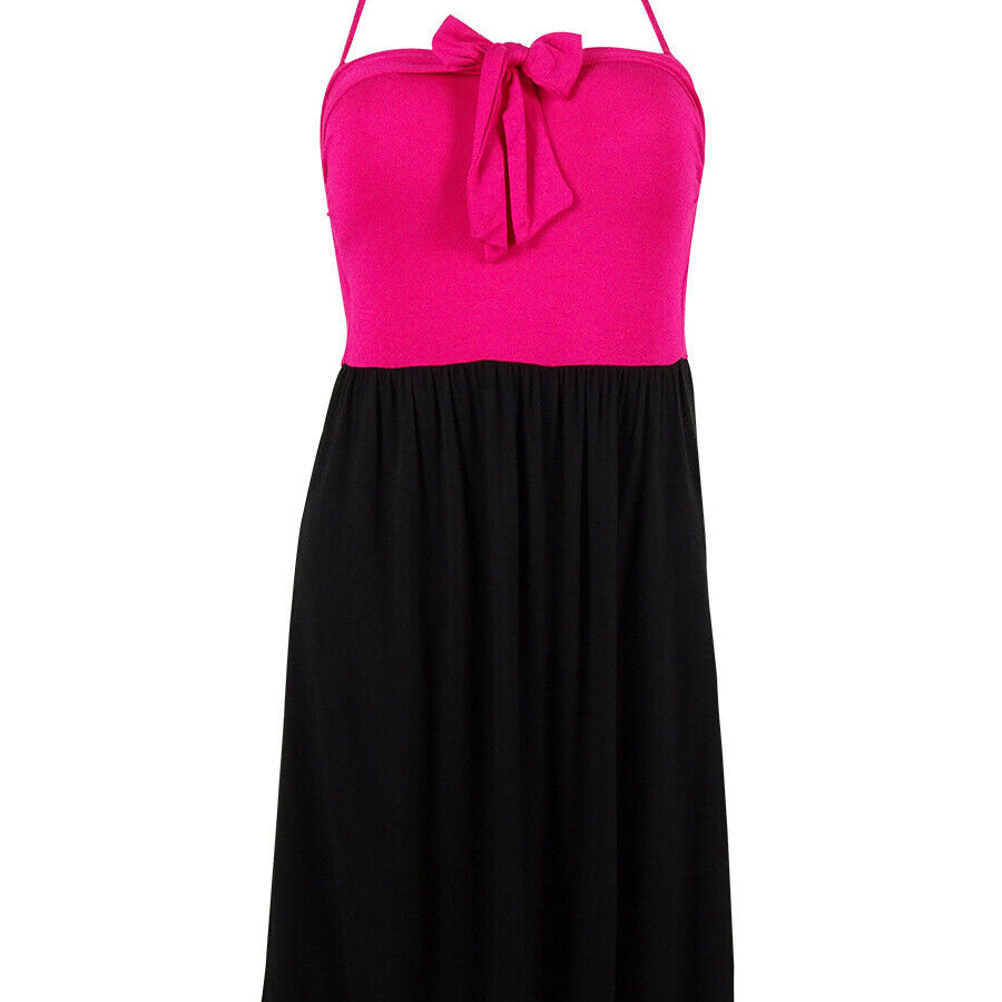 Kenneth Cole Reaction Women Bandeau Cover Up Dress Berry