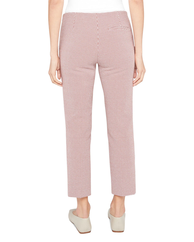 Theory Women Treeca Houndstooth Ankle Pants