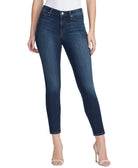 WILLIAM RAST Women High Rise Sculpted Ripped Skinny Ankle Jeans Skyfall