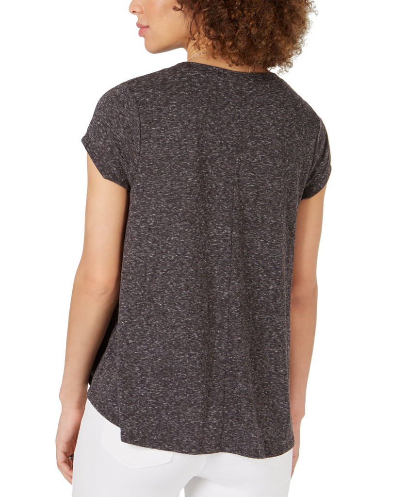 Style & Co Women Petite Graphic Top