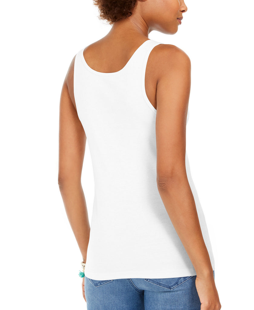 Style & Co Women Petite Cotton Tank Top