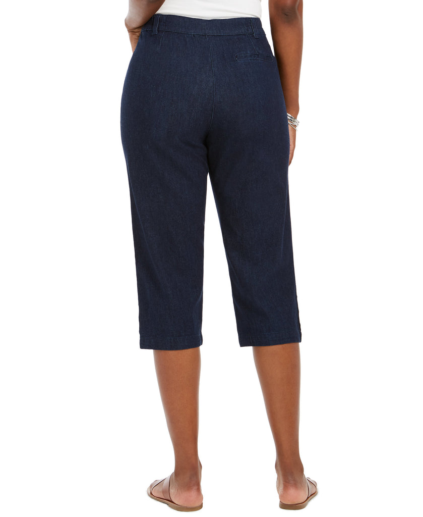 Karen Scott Women Plus Petite Comfort Waist Capri Pants