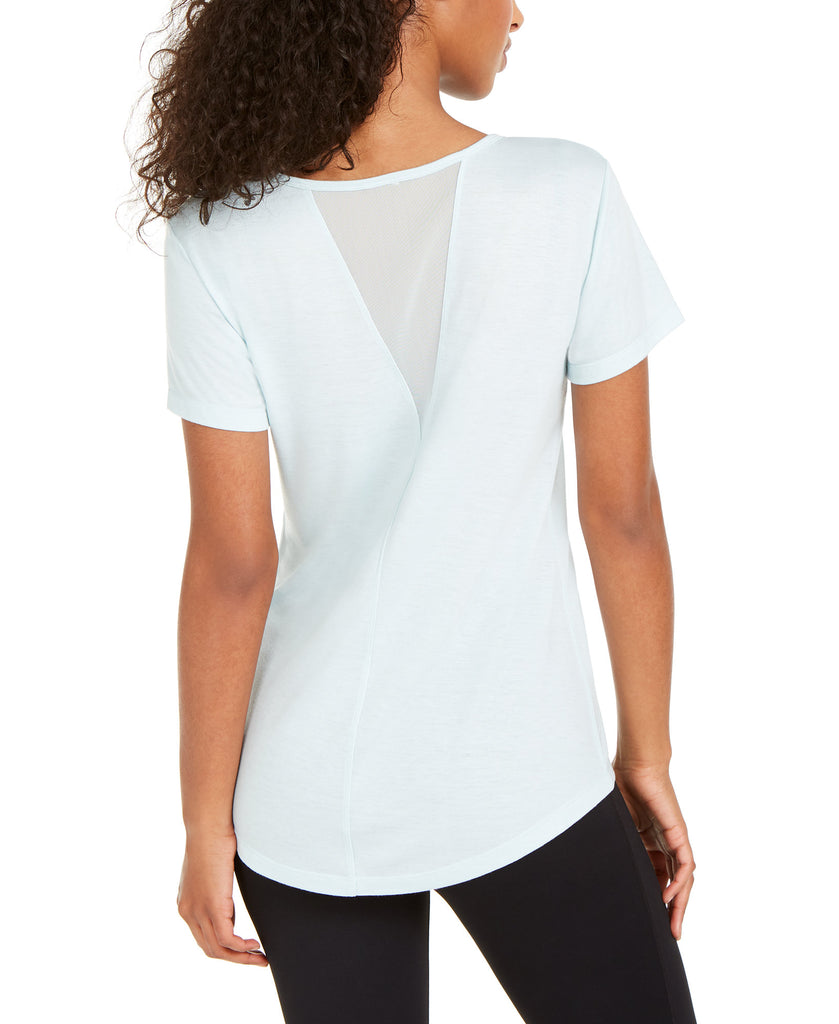 Ideology Women Mesh Back T Shirt