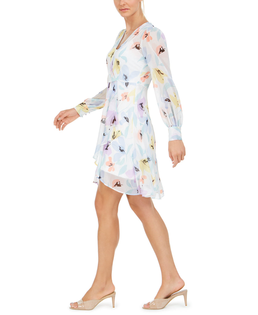 Calvin Klein Women Floral Print A Line Dress