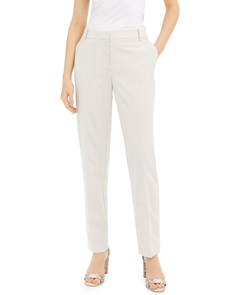 Alfani Women Straight Leg Pants Polished Beige