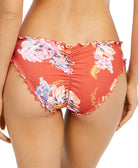 SUNDAZED Women Mermaid Floral Printed Ruffled Bikini Bottoms