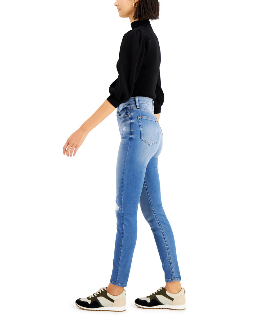 Celebrity Pink Womens Petite Ankle Skinny Jeans