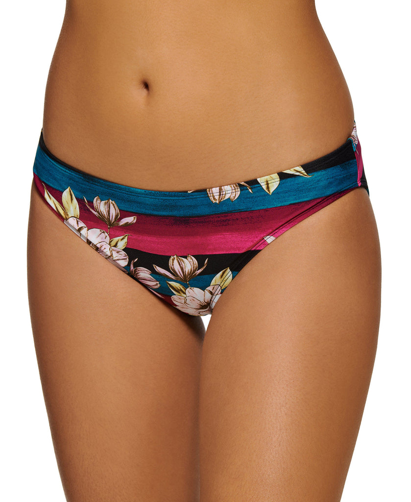 Hula Honey Women Sweet Bloom Hipster Bikini Bottoms Rose