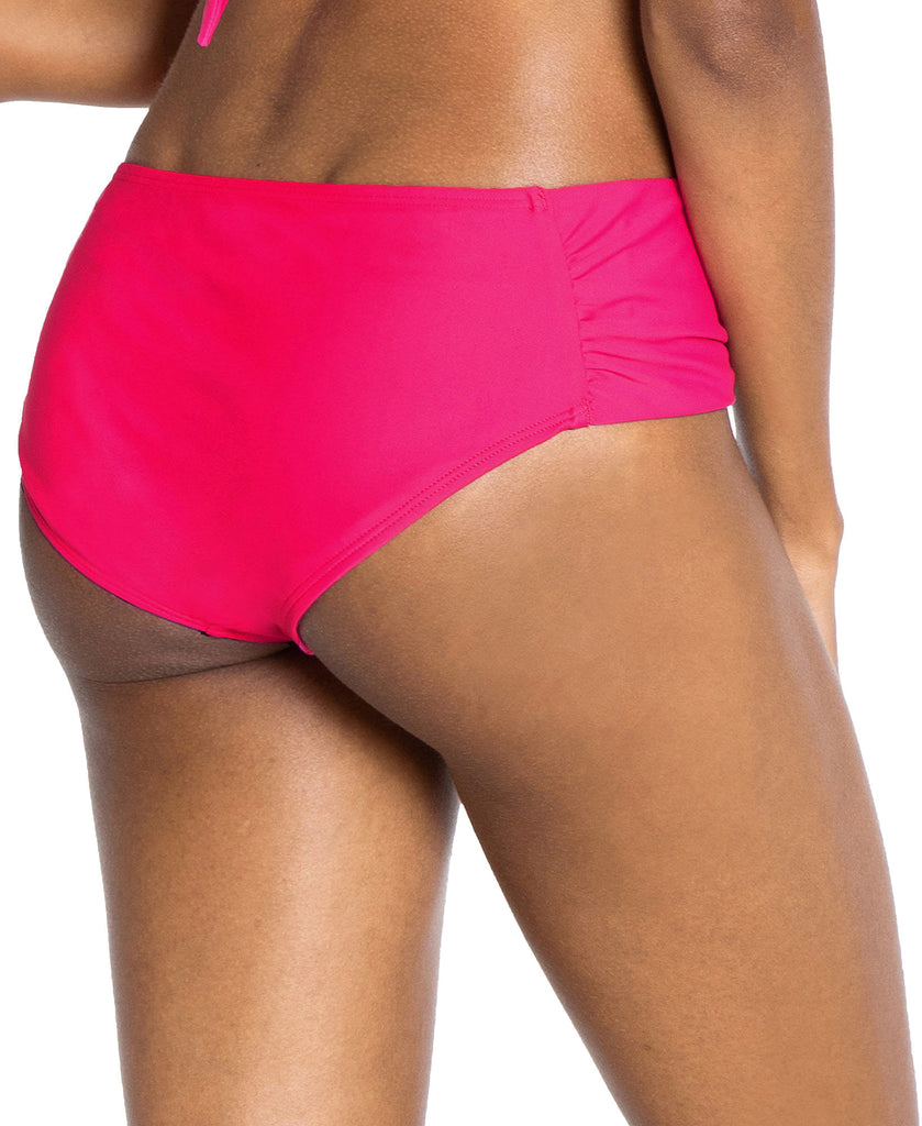 RACHEL Rachel Roy Women Ruched Side Bikini Bottoms