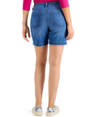 Charter Club Women Mid Rise Jean Shorts