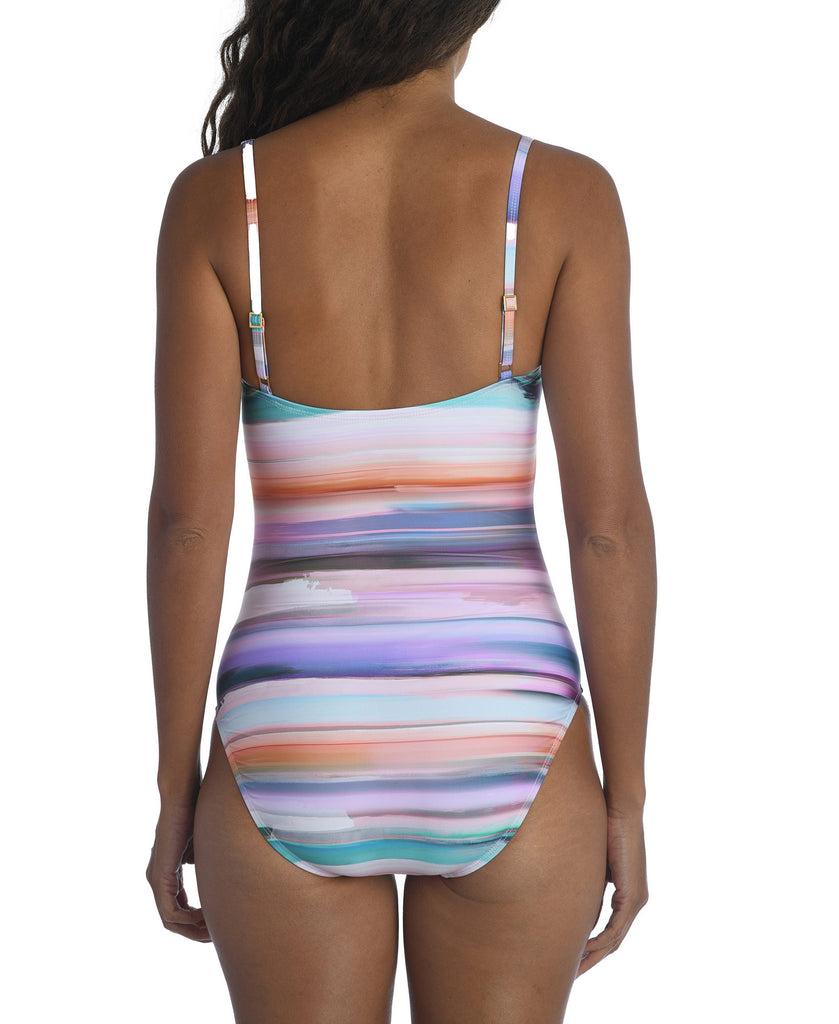 La Blanca Women Printed One Piece Swimsuit