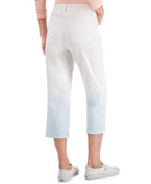 Style & Co Women Dip Dyed Curvy Fit Capri Jeans