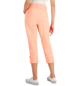 Style & Co Women High Cuffed Capri Jeans