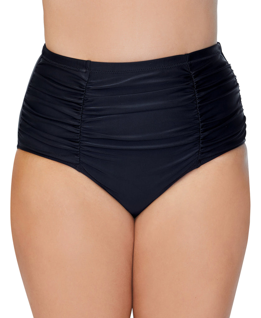 Raisins Curve Women Plus Trendy Costa Bikini Bottoms Black