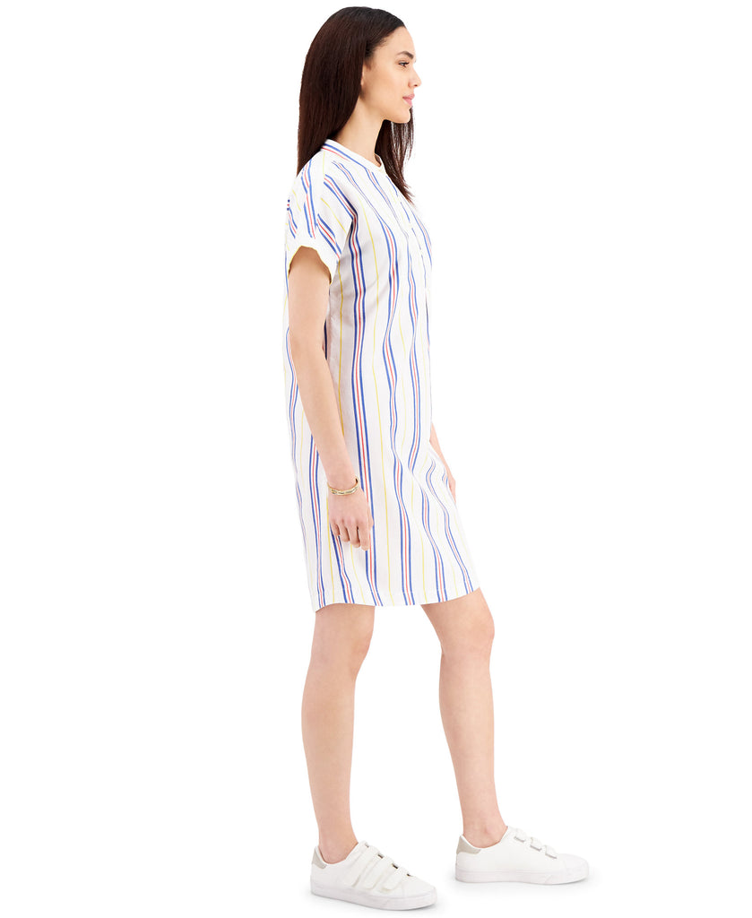 Style & Co Women Cotton Shirtdress