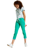Style & Co Women Tie Front Top Spacious Skies