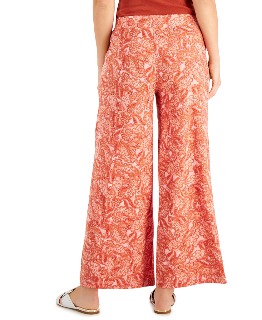 Willow Drive Women Printed Wide Leg Pull On Pants