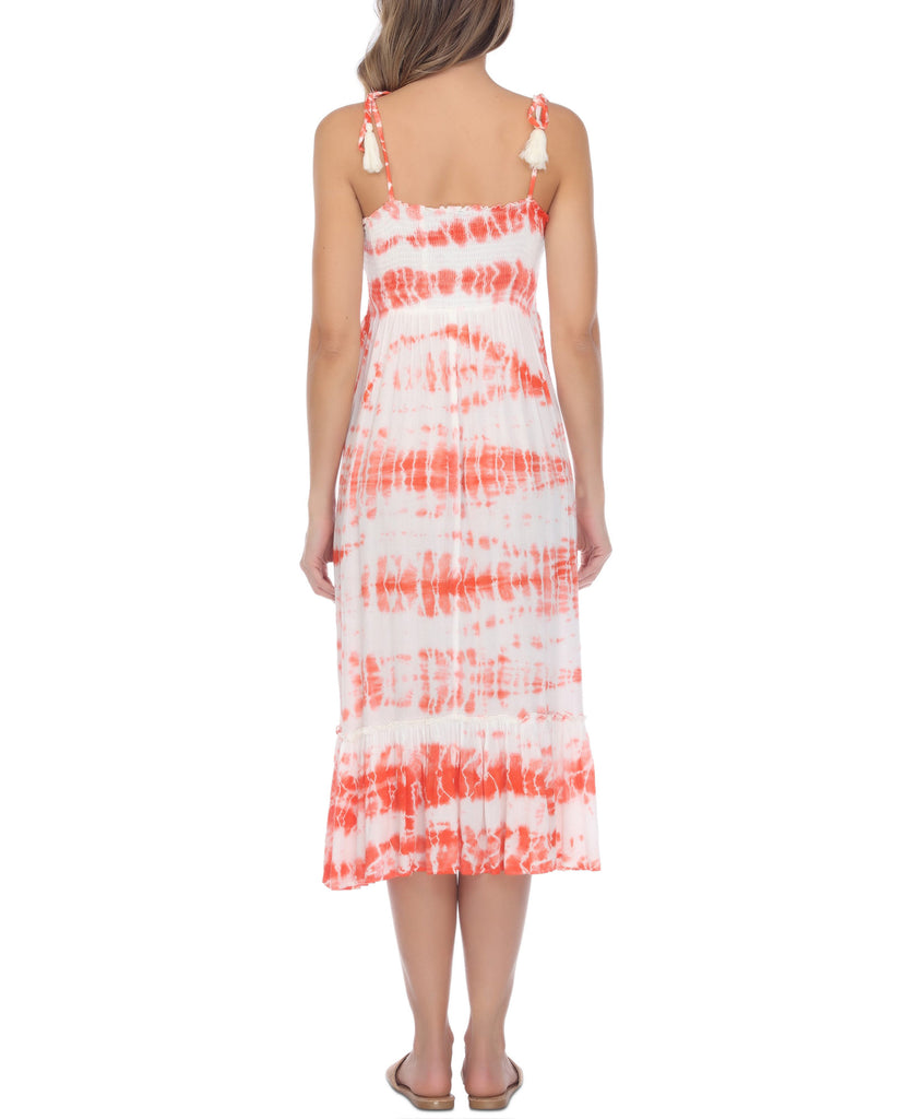 Raviya Women Tie Dye Cover Up Midi Dress