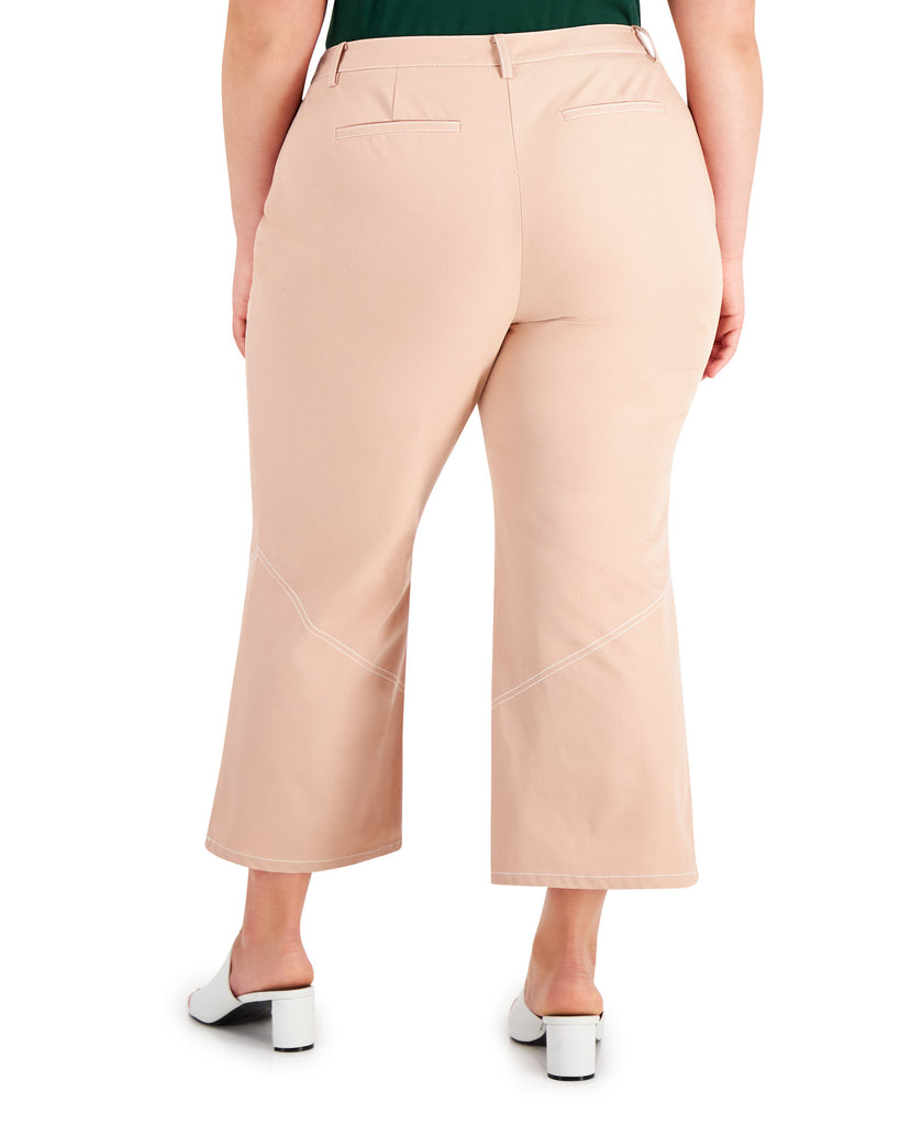 Alfani Women Plus Straight Leg Ankle Pants