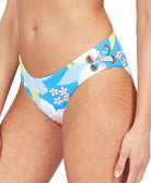 Roxy Women Printed She Just Shines Lace Up Bikini Bottoms