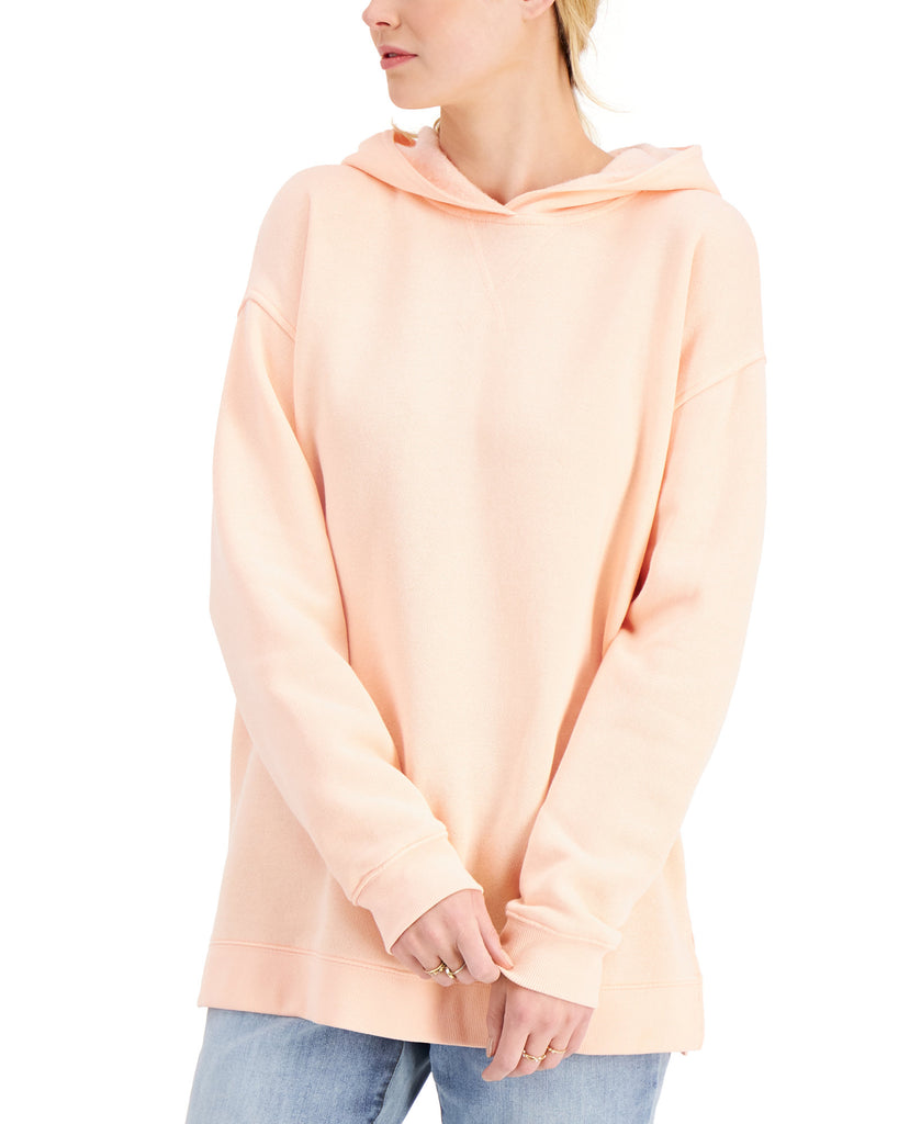 Style & Co Women Hoodie Sweatshirt Peach Sherbet