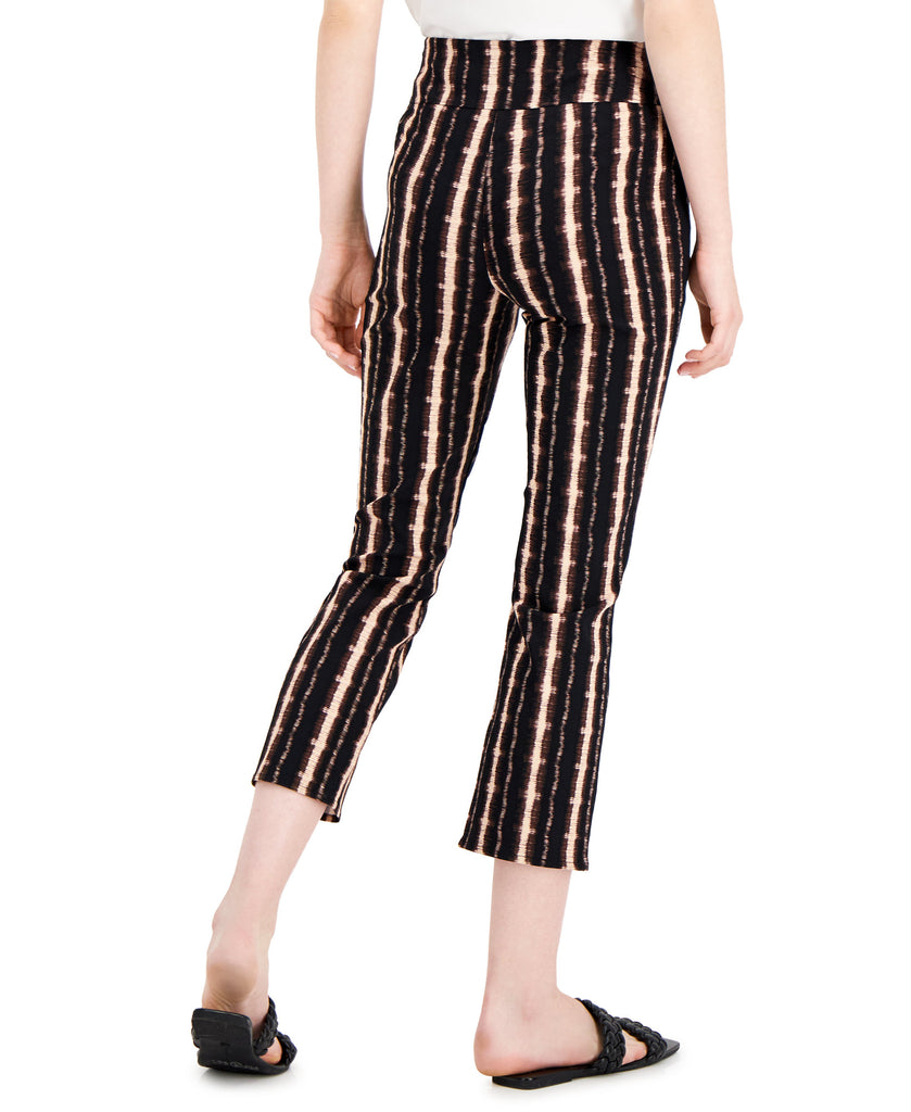 INC International Concepts Women Printed Skinny Crop Pants