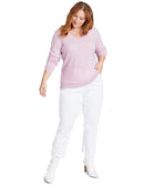 Charter Club Women Plus V Neck Cashmere Sweater