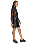 And Now This Women Faux Leather Skirtalls
