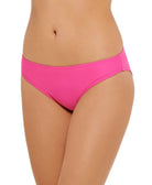 Hula Honey Women Solid Bikini Bottoms Pink