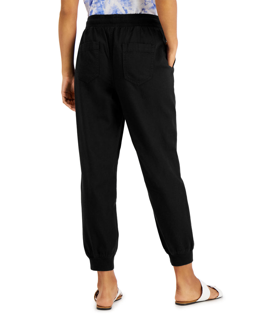 Style & Co Women Petite Crepe Jogger Pants