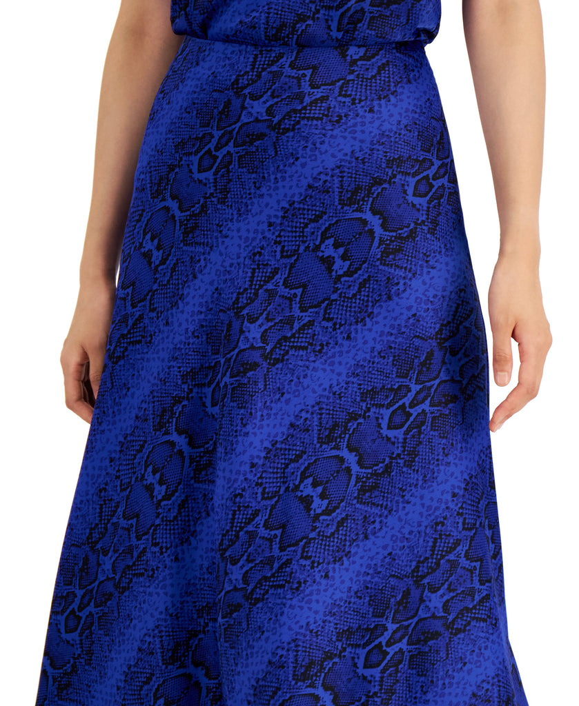 Bar III Women Snake Print Midi Skirt