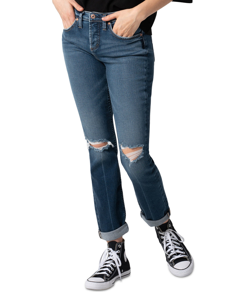 Silver Jeans Co. Women Beau Jeans Indigo